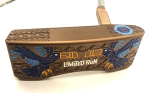 2022 Bettinardi Limited Run Tiki SS28 Half Moon Slant 33" Putter w/Head Cover - Picture 1 of 7