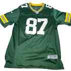 Maillot sous licence Jordy Nelson Packers NIKE GAME numéro 87 cousu taille 48 pour hommes