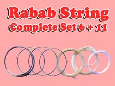Royal Rabab Strings Set Gut & German Steel Roselu Complete Set 6 + 11