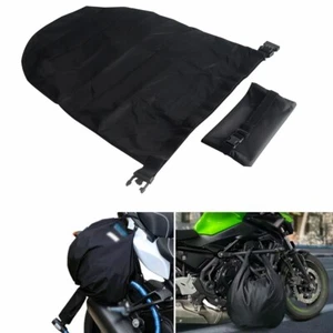 Universal Black Helmet Bag Locker Storage Bag Security Bag w/Lock Anti Theft Bag - Picture 1 of 9