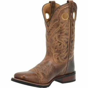 7812 Laredo Para Hombre Kane Marrón Envejecido Western Bota de Vaquero NUEVA - Imagen 1 de 6