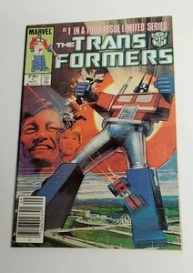Cómic Marvel Transformers No 1 Septiembre 1984 Edición Clave - Imagen 1 de 7