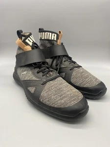 PUMA Power Adapt IGNITE High Top Golf Black Synthetic Mens Size 10.5 189932 02 - Picture 1 of 14