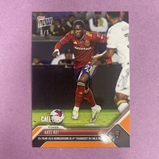 2023 Topps Now MLS Axel Kei #217 Rookie CALL-UP ORANGE 3/5 REAL SALT LAKE (B1)