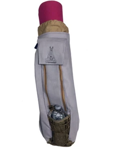 ***WHOLESALE LOT*** Llamaste Premium Canvas Yoga Mat Bag in Silver - Picture 1 of 5