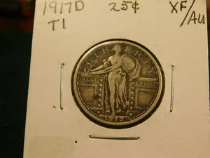 1917 D T1 Standing Liberty Quarter Artikel # 5664 - Bild 1 von 2