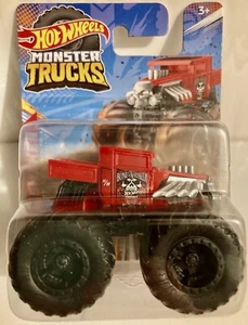 Hot Wheels 2022 Monster Trucks BONE SHAKER Red Color Brand New - Picture 1 of 10
