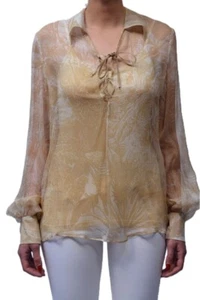 CAMICIA 189€- 70% CLASS ROBERTO CAVALLI RC11531 ult.mis. 44it = 40eu 100% Seta - Foto 1 di 3