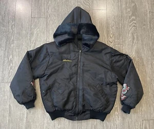 Vintage Adult Korea Dragon Jacket Bomber Windbreaker Korean Fit Sz 24x24 (M) - Picture 1 of 15