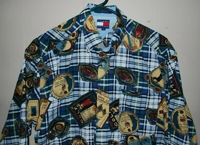 Tommy Hilfiger Golf Vintage 90’s Men’s M 1986 Masters Augusta Major L/S #A69 - Image 1 of 3