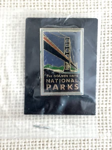 The Golden Gate National Parks Souvenir Lapel Pin Enamel California Bridge - Picture 1 of 2