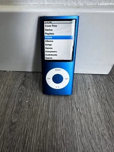Apple iPod nano 5. Generation Blau (16GB) Top Zustand - Bild 1 von 4