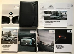 2013 BMW Gran Turismo 535i 550i & xDrive Owners Manual Navigation User Books Set - Picture 1 of 10