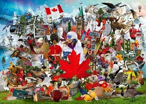 Ravensburger - Oh Canada! Puzzle 1000pc - Picture 1 of 2