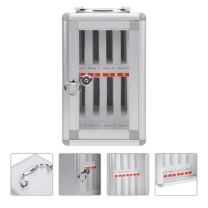 Support de téléphone portable armoire boîte de rangement pour téléphone portable avec serrure téléphone robuste prison - Photo 1 sur 12