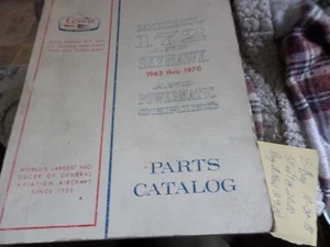 Cessna 172 & Skyhawk & Powermatic Series Parts Catalog 1963 Thru 1970 Original - Picture 1 of 12