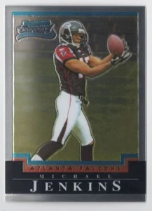 2004 BOWMAN CHROME ROOKIE Michael Jenkins Rookie Atlanta Falcons #167 - Picture 1 of 2