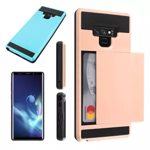 Funda rígida híbrida a prueba de golpes de goma parachoques para Samsung Galaxy Note 9 - Imagen 1 de 22