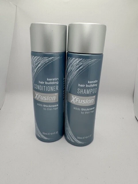 Champú y acondicionador para la construcción del cabello de queratina XFUSION 8,4 OZ dúo  Foto 1 de 2
