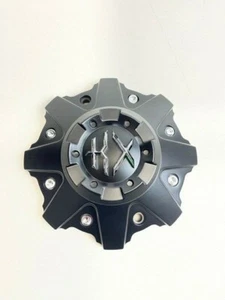 KX OffRoad Matte Black Wheel Center Cap C-506-1 C-506-UP - Picture 1 of 3