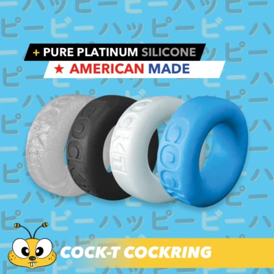 Anillo para el pene Happibee X Oxballs COCK-T🍯Anillo bola donut de silicona masculino Foto 1 de 4