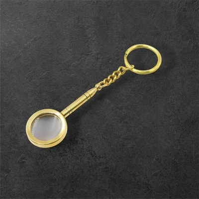 Llavero lupa de bolsillo | Llavero lupa | Perfecto para viajes y víspera Foto 1 de 4