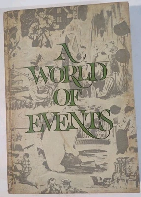 A World Of Events 1963 Worlds of Literature by Matilda Bailey & Ullin Leavell HB - Image 1 of 4