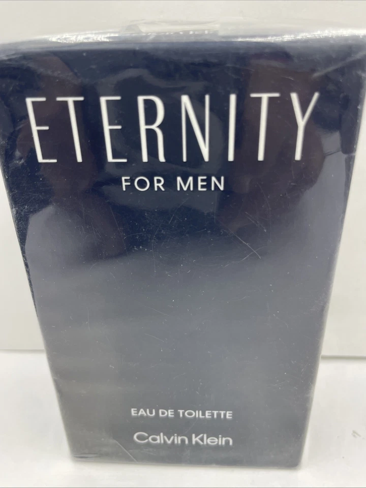 ETERNITY FOR MEN Perfume Colonia por CALVIN KLEIN 100 ml EDT Spray NUEVO SELLADO Foto 1 de 4