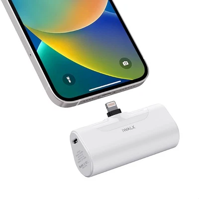 New - iWALK LinkPod 4 Portable Charger, 4500mAh Pocket Size Charging Power Bank - Image 1 of 4