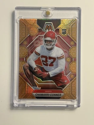 2023 Panini Mosaic Chamarri Conner Honeycomb Prizm SSP Rookie Chiefs RC - Image 1 of 2