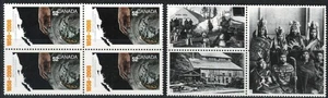 CANADÁ 2008 Muy Fino MNH Bloque 4 Estampillas Scott# 2283 Columbia Británica 150tfh Aniv - Imagen 1 de 1