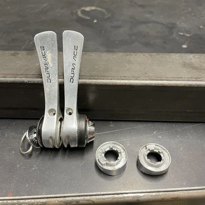 Vintage Shimano Dura-Ace 7400 Downtube Shifters - 6 Speed - Used - Image 1 of 4