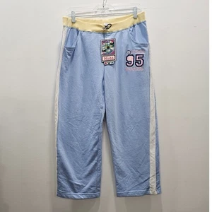 Mudd Loungewear VINTAGE NEU mit Etikett Anfang 2000 Jogginghose blau Junior Large Crop - Bild 1 von 6