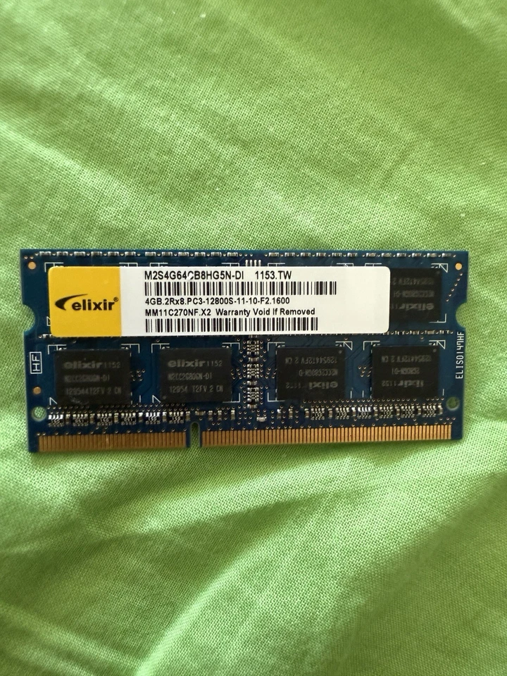 Elixir 4GB DDR3 1600MHz Desktop Memory Module (DIMM) PC RAM - Image 1 of 1