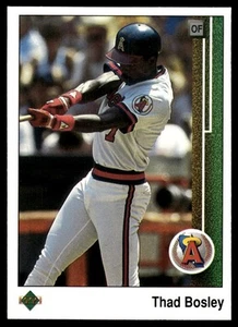 1989 Upper Deck #591 Thad Bosley - Picture 1 of 2