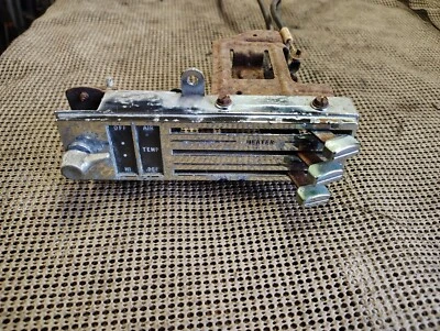 1967 Oldsmobile Cutlass Supreme 442 F85 Vista Cruiser HVAC NON A/C Heat Controls - Image 1 of 4