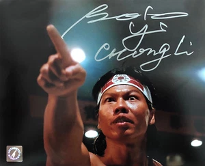 Foto Bolo Yeung "Chong Li" autografata Bloodsport "You Are Next" 8x10 prova ASI - Foto 1 di 1