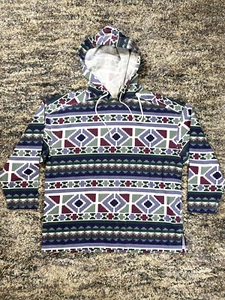 Carriage Court Sport Hoodie bunt Pullover Vintage 80er 90er  - Bild 1 von 12