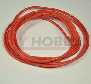 1m RED 12AWG Gauge Silicone Wire Flexible Stranded Copper Cable - Picture 1 of 3