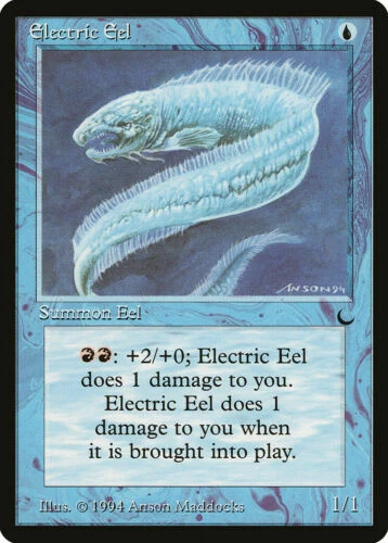 Electric Eel The Dark Light Play MTG Magic DNA GAMES - Image 1 of 1