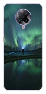 Coque en silicone imprimée compatible Xiaomi Poco F2 Pro Aurores Boréales - Foto 1 di 3