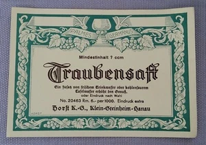 old Juice Label Sample label Fruit juice label label Label Grape Juice 20s - Picture 1 of 2