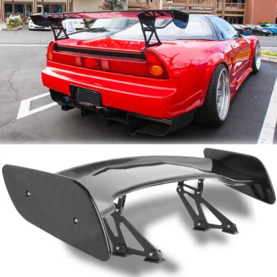 46” Rear Trunk Spoiler Wing Adjustable GT-Style Glossy Black For Acura NSX Coupe Foto 1 de 4