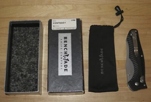 Benchmade CPM-M4 Contego Axis 810 Tactical Folding Knife w/Retail Box - Picture 1 of 11