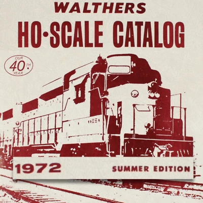 Maqueta Tren WALTHERS ESCALA HO Catálogo 1972 Miniaturas Escala Edición Verano Foto 1 de 4