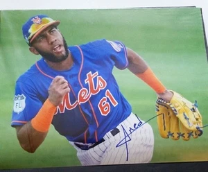 Amed Rosario signed, autographed 11x14 New York Mets!! - Picture 1 of 2