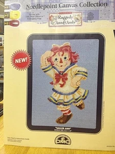 Neu Nos DMC Raggedy Sailor Ann Nadelspitze Leinwand Kollektion 6,5x9 Zoll - Bild 1 von 2