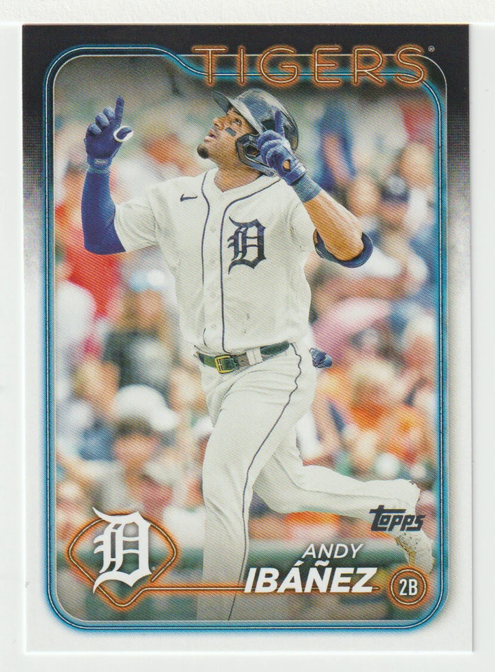 Andy Ibanez - Detroit Tigers (Baseball Card) 2024 Topps # 25 Mint - Image 1 of 1