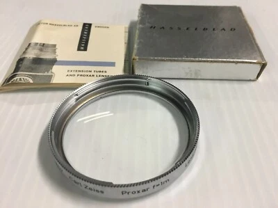 Hasselblad Bayonet 50 Proxar 1.0 Close-Up Filter B57 TICLC chrome ORIGINAL BOX  - Image 1 of 4