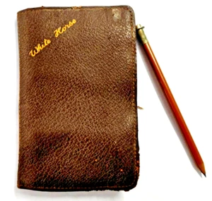 old pocket ''diary and memoranda 1934'' by white horse distillers ltd esta 1742 - Picture 1 of 23